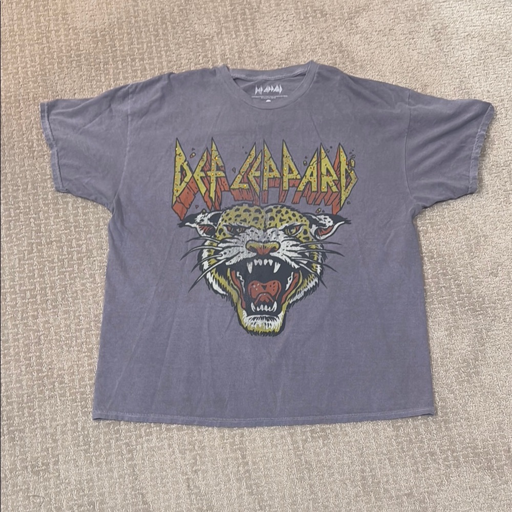 3 for $33 Purple Def Leppard Graphic T-Shirt
